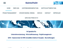 Tablet Screenshot of businesspool24.de